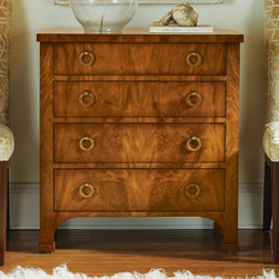 MH -Walnut Biedermeier Four Drawer Chest - Products