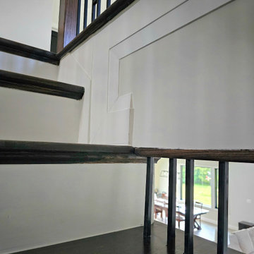 Project #109 | U-Shaped Stairs in Countryside Retreat