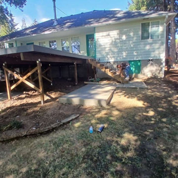 River View Deck - In Progress