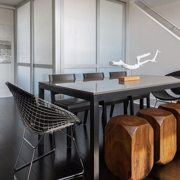 Modern Contemporary Eclectic Dining Room