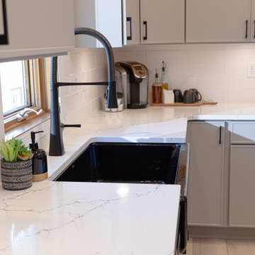 Kitchen Remodel Featuring the Timeless Kitchen Solvers Classic Collection