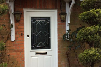 Reproduction of original timber Front Door as double glazed composite.