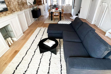 Example of a living room design in New York