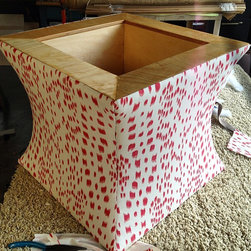Custom Curved Ottomans - Footstools And Ottomans