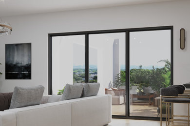 Balcony - modern balcony idea in Other