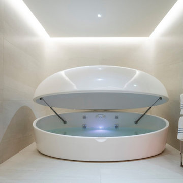 Serenity Indian Wells luxury modern mansion sensory deprivation float tank