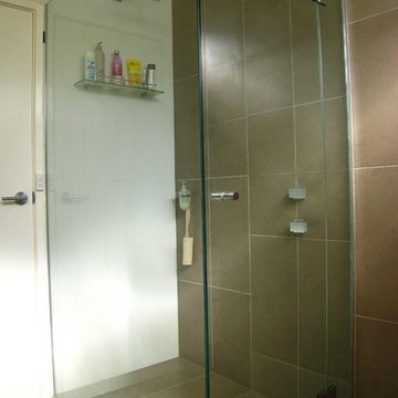 Bathroom - Beer bottle glass