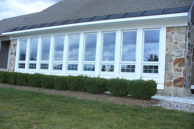 Traditional exterior home idea in Manchester