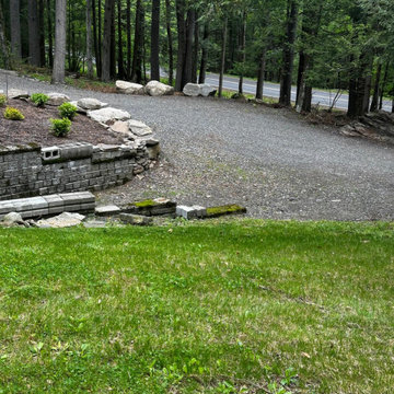Stone Work, Gravel Area & Chimney Repair Project