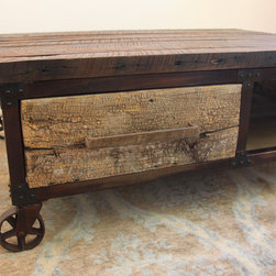 Vintage Industrial Coffee Table - Products