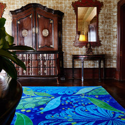 Night Garden by Romance Was Born - Floor Rugs