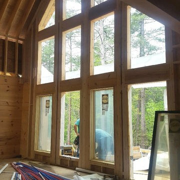 Morganton, NC Custom Log Home (6 x 12 Genesis Log)