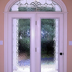 Cosby Half Round - Stained Glass Panels