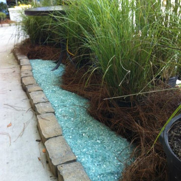 Landscape Recycled Glass