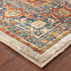 Casa Old World Persian Red and Multi Rug, 2'3"x7'6"