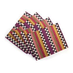 Sunset Placemats - Set of 4 | MacKenzie-Childs - Placemats