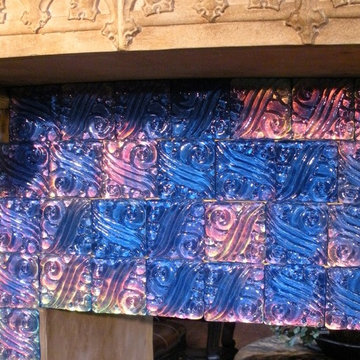Temperature Sensitive Color Changing Fireplace