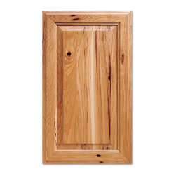Juanita Cabinet Doors from CabinetNow.com shown in Rustic Hickory - Kitchen Cabinetry