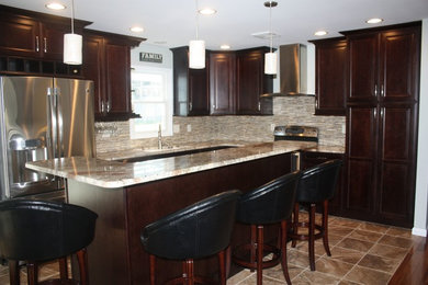 Kitchen - contemporary kitchen idea in Other