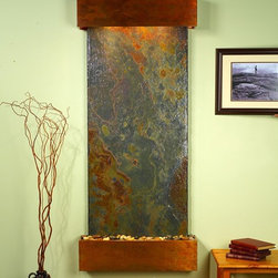 Inspiration Falls Slate Wall Fountain - Indoor Fountains