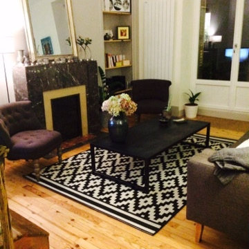 Rénovation d'un T2 style années 30