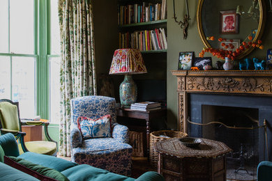 This is an example of a bohemian home in London.