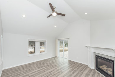 Home design - transitional home design idea in New York