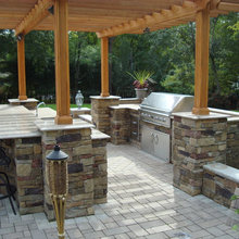 outdoor living space