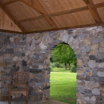 Timberframe Meditation Pavilion