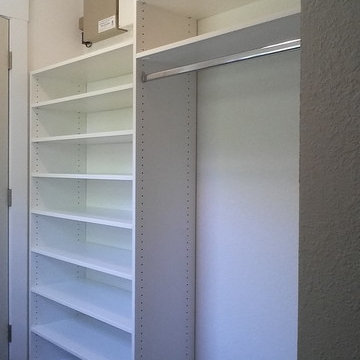 Small Master Walk-In Closet