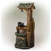 50" Tall Outdoor Water Well Fountain with Tiering Bucket