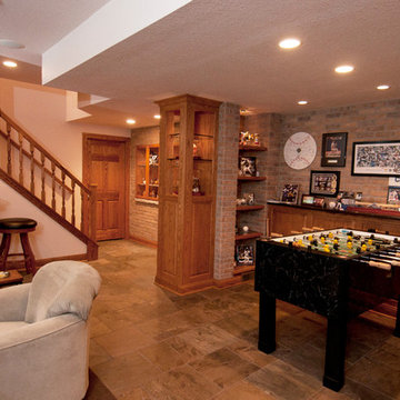 Lower Level Sports Bar in Genesee, WI.