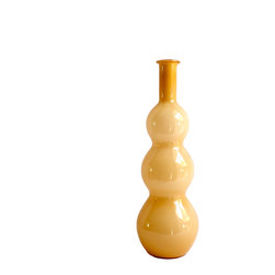 CASED EMPOLI GURGLE BOTTLE - Vases
