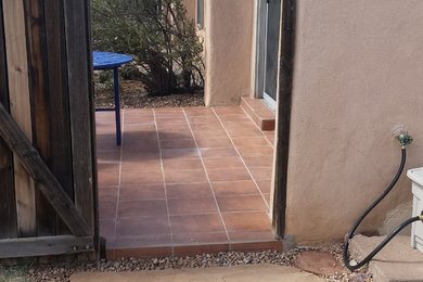 New Tile Outdoor Patio