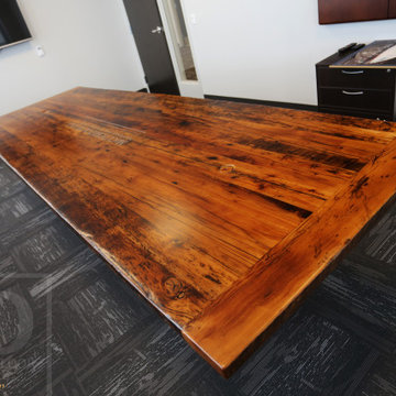Boardroom Tables made from Reclaimed Wood