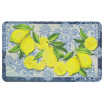 Mohawk - Mohawk Home Dri- Pro Comfort Mat Classy Italian Lemons, 1' 6"x2' 6" - Care and Cleaning: Clean with vacuum or shake out. Spot clean as needed.