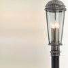 Troy Lighting P3565 Ambassador 4 Light Medium Outdoor Post Lantern in Aged Pewte