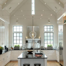 Kitchen wood beams