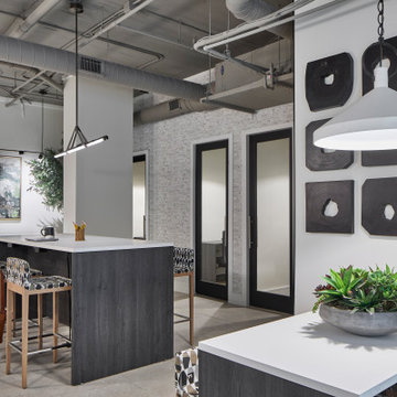 Co-working and Entertainment Area for Luxury Apartments