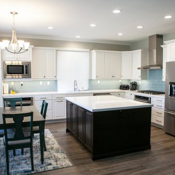 Remodel # 35. Modern and Timeless combined in one Kitchen.