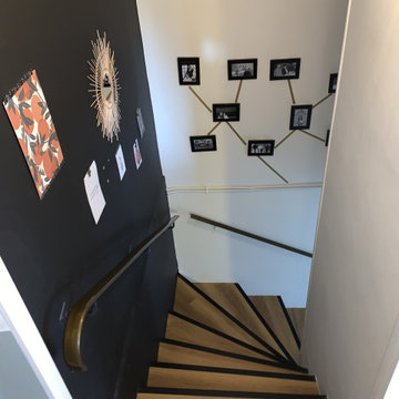 escaliers après