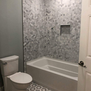 15th St. Contemporary Basement Remodel