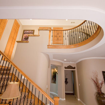 Ladera Ranch - Curved Railing Loft Addition