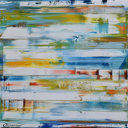 Excavation 8   oil on canvas   48 x 48 - Paintings
