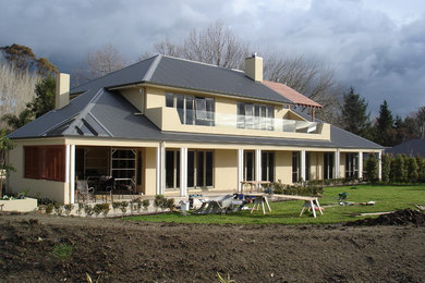 Minimalist exterior home photo in Hamilton