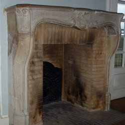 Firebox Stone inserts Herringbone & More (Mediterranean Style) - Indoor Fireplaces