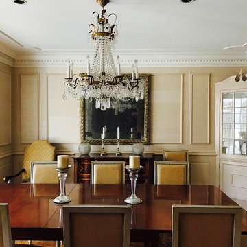 grasscloth wall elegance