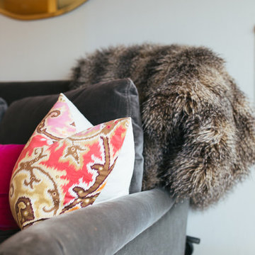 My Houzz: Comfortable With a Hint of Glam