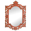Vintage Emily Coral  Mirror