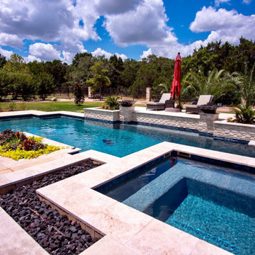 Modern Diving Pool Boerne